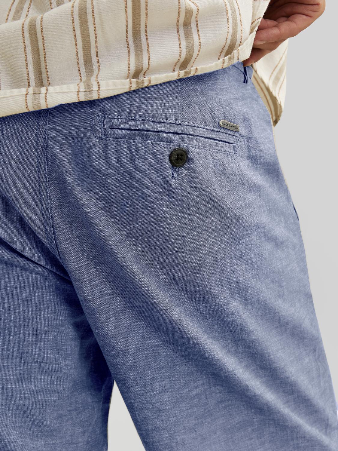 JPSTACE SUMMER LINEN BLEND SHORTS